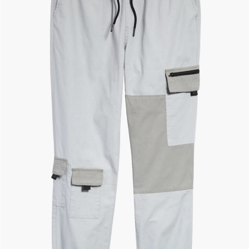 Men's Colorblock Ripstop Cargo Joggers - Picture 3 of 10